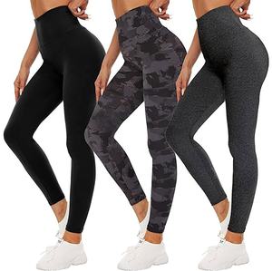 Leggings de yoga taille haute pour femmes Leggings de fitness personnalisés de haute qualité, sans couture, taille haute - Product Image 5
