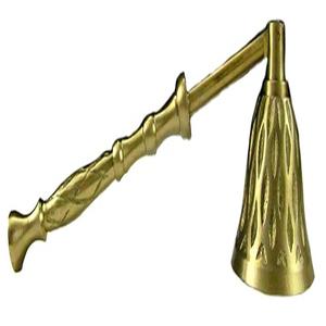 Éteignoir à bougie en métal forgé à la main - Extincteur à bougie artisanal en fer forgé avec un look classique et une finition dorée antique - Product Image 5