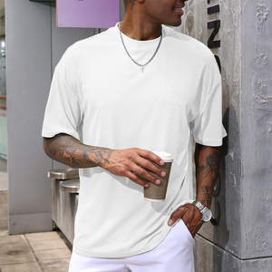 Camiseta Oversize para Hombre, Diseño Casual para Mayor Comodidad, con Logotipo Personalizado, Tela Ligera y Ajuste Cómodo - Product Image 4