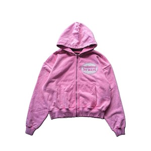 เสื้อฮู้ดดี้โอเวอร์ไซส์ หนัก 450 กรัม ผ้าคอตตอนผสม 100% ล้างสีแบบแอซิดวอช ทรงดิสเทรส  แบบสวมหัว  สำหรับผู้ชายและผู้หญิง สั่งทำได้ - Product Image 1