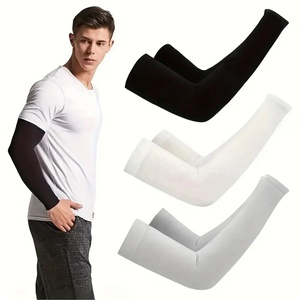 BLIZ SPORTS WEAR - Mangas de Compresión Lisas para Brazos, Protección UV, Mangas Deportivas con Logotipo Personalizado, Absorción de Humedad, Spandex/Poliéster, Ciclismo - Product Image 1