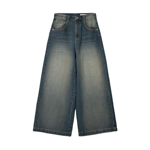 Pantalones de Mezclilla Personalizados al por Mayor para Hombre, de Algodón 100% Pesado, con Bordado y Estampado, Transpirables - Product Image 6