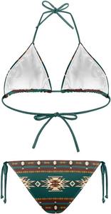 Conjuntos de bikinis para playa de calidad excepcional, personalizables en color, logotipo, diseño y empaque. - Product Image 3