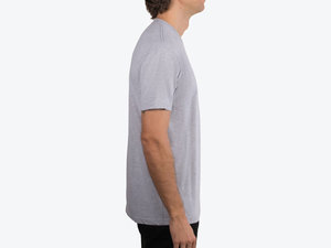 Camiseta de Algodón Azul Rey para Hombre, Venta al por Mayor, Camiseta de Jersey Premium Inspirada en Next Level Apparel, Cuello Redondo de Algodón Peinado Suave - Product Image 5