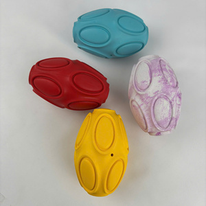 Juguetes Masticables de Silicona Coloridos para Perros, Diseño Sólido, Duraderos, Pelota de Juego para Interiores, Estilo Adorable, para Todas las Estaciones - Product Image 4