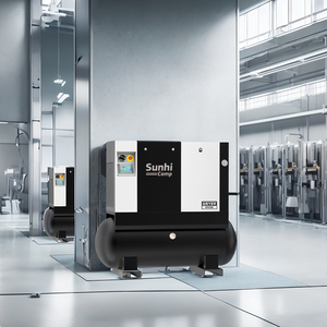 All-in-One 11Kw/15Kw công nghiệp máy nén <span class=keywords><strong>Campbell</strong></span> Inverter vsd với tích hợp 500 lít Receiver Tank và ROTARY máy sấy không khí - Product Image 6