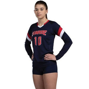 Uniforme de Voleibol Deportivo Personalizado para Mujer, Uniforme de Voleibol Sublimado Atlético para Adultos - Product Image 2