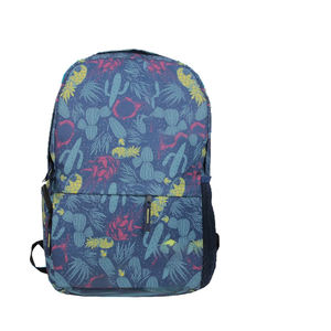 Sac à dos unisexe en polyester imperméable avec bandoulière, compartiment intérieur spacieux, fermeture éclair et poignée souple – Style Vietnam - Product Image 2