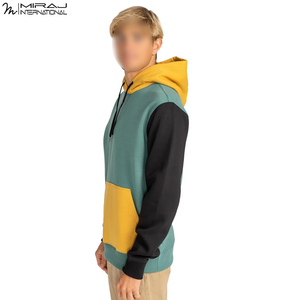 Sudadera con Capucha Personalizada en Color de Contraste, Buen Proveedor, OEM, ODM, Sudadera de Invierno de Alta Calidad con Cordón Ajustable - Product Image 3