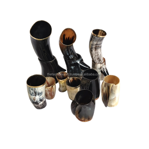 Cuerno Vikingo Hecho a Mano, Taza de Cerveza de Cuerno de Buey Natural, Jarra Nórdica Medieval, Regalo Rústico Personalizado al por Mayor, Decoración Coleccionable - Product Image 3