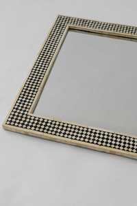 Best Quality Modern <b>Wood</b> & Bone Inlay Eco-Friendly <b>Bathroom</b> <b>Mirror</b> Floor Standing with Best Price - Product Image 6