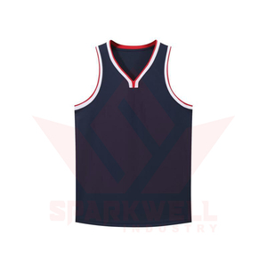 Débardeur de basketball noir personnalisé pour homme, col rond, sans manches, en maille respirante, imprimé par sublimation, vêtements de sport pour adultes - Product Image 5