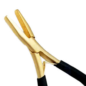 Herramienta Profesional para Extensiones de Cabello, Pinza de Acero Inoxidable para Micro Anillos, Instalación, Extracción y Peinado - Product Image 2