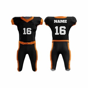 Tenues de football américain sur mesure, design personnalisé, coupe confortable, ensemble de football pour activités sportives en plein air - Product Image 6