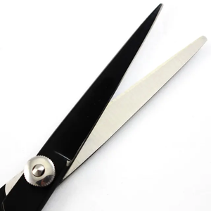 Tijeras de peluquería de 55 pulgadas de acero inoxidable japonés VG10, acabado mate, profesionales, para barbería, salón de belleza, venta de fábrica. - Product Image 4