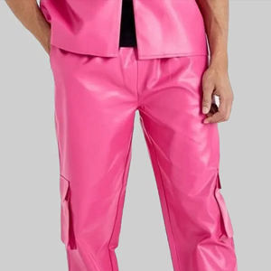 Pantalones de Cuero de Alta Calidad para Hombre SMART SHINE ENTERPRISES, Suaves, Duraderos, Cómodos, Corte Regular, Clásicos, Casuales, de Invierno - Product Image 2