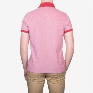 Nouveau T-shirt Polo Homme en Coton Respirant, Coupe Slim, Manches Courtes, Logo Personnalisé Imprimé, Service OEM - Product Image 3