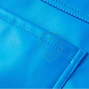 Pantalones de cuero para hombre con corte recto y cintura cómoda, elegantes pantalones de cuero de corte recto para hombre - Product Image 4