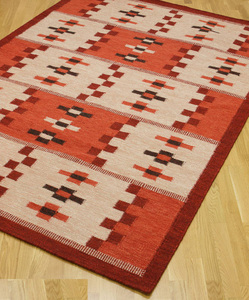 100% Wool Handmade Kilim <b>Rug</b> | Handwoven Tribal Flat Weave Area Carpet | Boho Geometric Custom Size <b>Rug</b> Manufacturer - Product Image 4