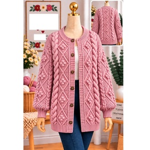 Pulls 100% acrylique ou coton, calibre 12, pour femmes, très tendance, style décontracté, pour la saison hivernale, fournisseur du Bangladesh. - Product Image 4