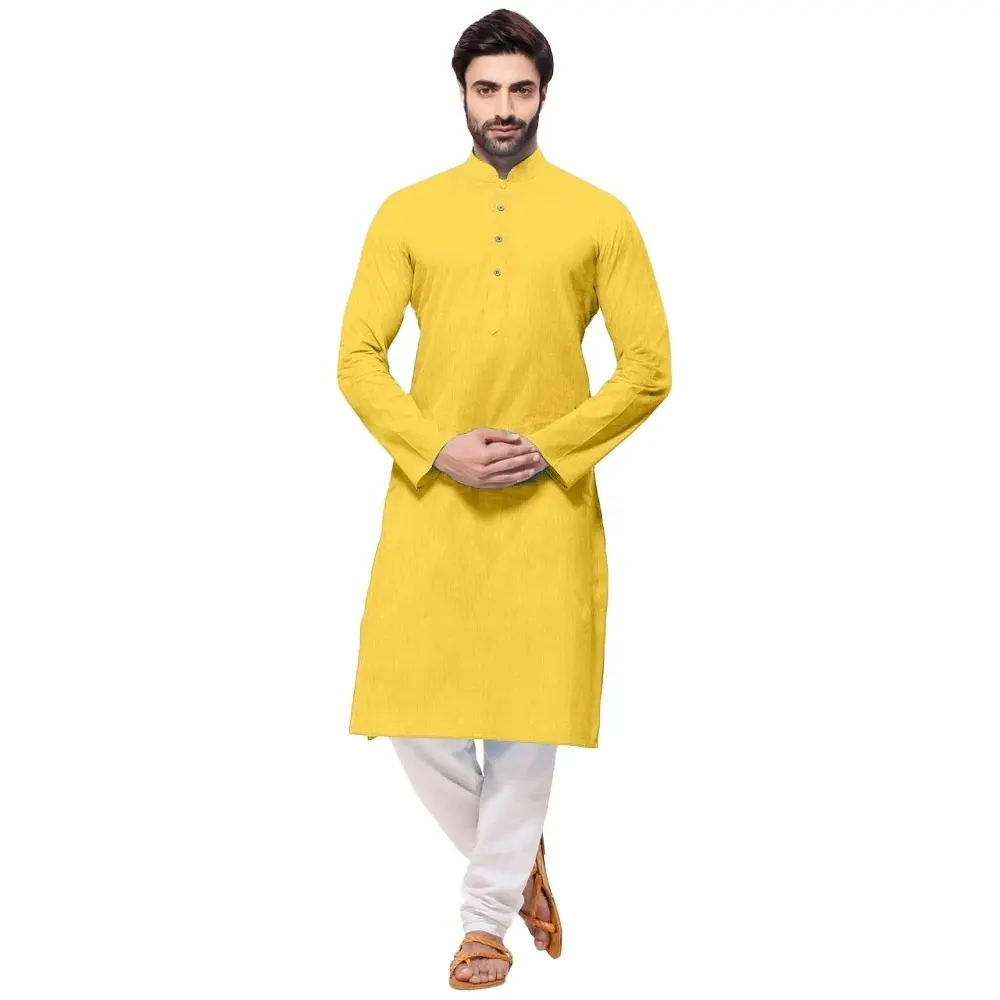 Festival Wear Herren Red Casual Kurta Bestseller Knielang Fancy Kurta Set Kaufen Sie beim indischen Hersteller DGB Export Indien