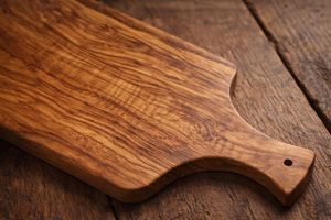 Tabla de Cortar de Madera de Olivo Natural Hecha a Mano, Ecológica, Duradera, Moderna, Apta para Lavavajillas, Venta al por Mayor - Product Image 6