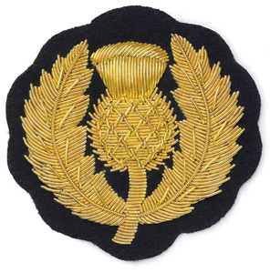 Fashion Badge India Silk cotton fabric Hand Badges Bullion <b>Wire</b> badge /Patch /Emblem - Product Image 2