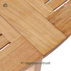 Commercial Grade Solid Teak Dining <b>Table</b> <b>Foldable</b> UV-Resistant Outdoor Restaurant Cafe <b>Garden</b> Hotel Villa Furniture OEM ODM - Product Image 2