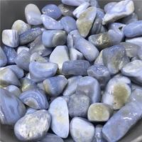 Venta al por Mayor de Piedras de Ágata Azul de Calidad, para Decoración, Esferas de Cristal, Gemas Naturales para Joyería