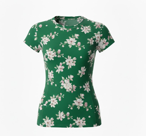 Camiseta Deportiva Transpirable para Mujer, Sublimada, Mezcla de Poliéster/Algodón, Ropa Deportiva de la Mejor Calidad - Product Image 1