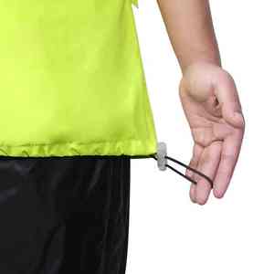 Chaqueta con Capucha y Cierre de Cremallera de Alta Calidad en Varios Colores, Pantalón con Cintura Ajustable con Cordón, Chaqueta Impermeable Ligera y Traje - Product Image 3