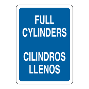 Señalización Bilingüe para Cilindros de Gas en Laboratorios e Instalaciones Industriales - Product Image 2