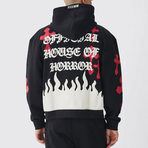 Survêtements d'hiver à capuche pour hommes, imprimés, 100 % coton, tendance, les plus vendus, vente en gros, nouvelle arrivée - Product Image 5