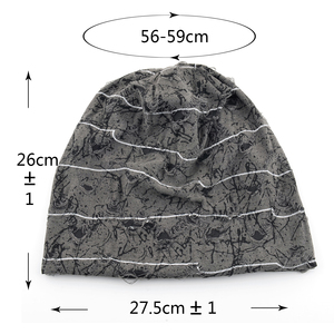 Bonnet unisexe en acrylique respirant et imperméable style Y2K, tricoté à la main, chaud pour l'hiver, décontracté, pour adulte, usage extérieur, 56-58CM, broderie - Product Image 6