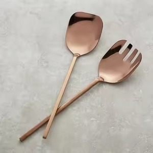 Premium <b>Buffet</b> Salad <b>Server</b> Set Stainless Steel Dining Collection for Resorts - Product Image 1