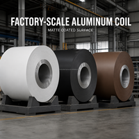 Spécifications personnalisées des bobines et choix de couleurs pour le traitement industriel et décoratif des bobines d'aluminium peintes