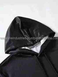 Trajes de chándal personalizados de algodón 100% de Pakistán Patrón sólido impreso con capucha de buena calidad de Pakistán - Product Image 5