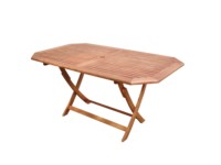 Table à manger extérieure pliable en bois massif de haute qualité meilleure vente pour Park School Villa-1 an de garantie fabriquée au Vietnam