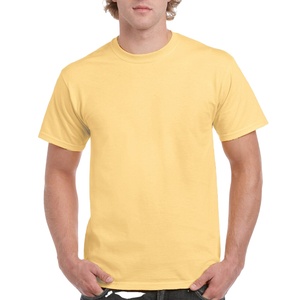 เสื้อยืดผู้ชาย คอกลม สีพื้น ขายส่ง OEM ผ้าฝ้าย 100% แขนสั้น คุณภาพพรีเมียม รับออกแบบ+โลโก้ - Product Image 6