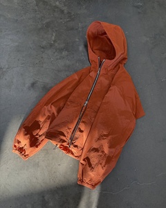 High Quality Retro Color Block Hooded <b>Windbreaker</b> Jacket Lightweight Outdoor Streetwear Oversized <b>Vintage</b> Sportswear Coat - Product Image 2