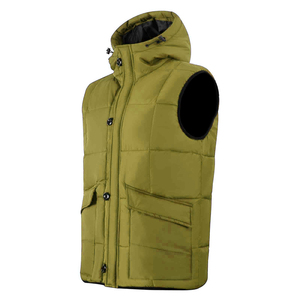 Wholesale Japanese Korean Style Windproof Zipper Autumn Casual Vintage Puffer Jacket Vest <b>Coat</b> Manufacturers - Product Image 3