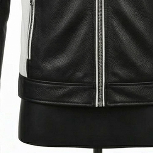 Men's PU Leather Fashionable <b>Jacket</b> Men's Motorcycle <b>Jacket</b> Quality Winter Thickened Warmth Leather <b>Jacket</b> - Product Image 4