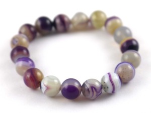 Purple Agate Resin Beaded Stretch <b>Bracelet</b> Handmade <b>Boho</b> Fashion Gift For Women Accessories Resin Crafts - Product Image 6