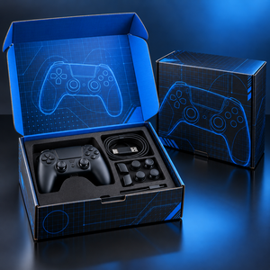 Caja de Cartón Corrugado para Kit de Accesorios de Controlador de Videojuegos - Product Image 1