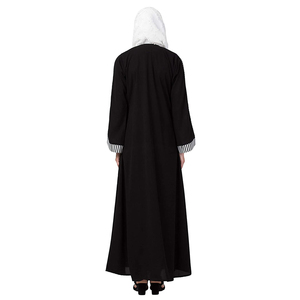 Abaya de luxe brodée pour femmes, tenue traditionnelle modeste, vêtements islamiques longs pour femmes, tenue de soirée - Product Image 2