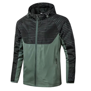 <b>Light</b> Weight Rain <b>Jacket</b> Custom Hooded Protected Wear Breathable Standard Plus Size Men's <b>Jackets</b> Wholesale Rain <b>Jackets</b> - Product Image 1
