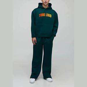 Conjunto Deportivo de Alta Calidad en Felpa de Poliéster con Estampado por Transferencia de Calor, Diseño Personalizado, Sudadera con Capucha Lisa para Hombre, Conjuntos Deportivos para Sublimación - Product Image 2