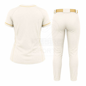 Nouvelle conception, uniforme de softball de haute qualité, séchage rapide, respirant, 100% polyester, avec logo personnalisé, vente en gros - Product Image 4