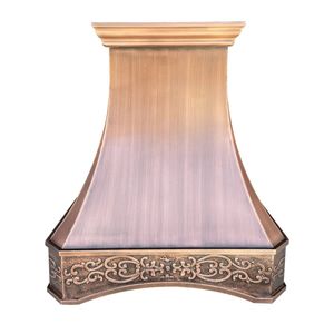 Hotte de cuisine de style traditionnel en cuivre, fabriquée avec du cuivre de qualité supérieure, ventilation fiable pour la cuisine, élégance pour la maison - Product Image 6