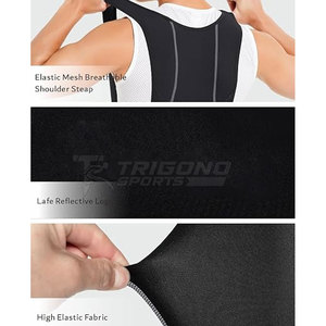 Professional Adult <b>Cycling</b> Bib Stretch <b>Padded</b> Riding <b>Shorts</b> Breathable Moisture-Wicking Quick Dry Eco-Friendly Lightweight Bike - Product Image 5